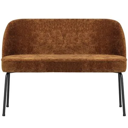 WOOOD Vogue Eetbank - 3D Chenille - Middenbruin - 83x120x59