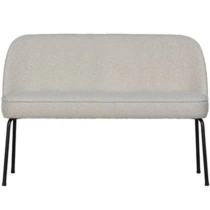 WOOOD Vogue Eetbank - Velvet - Naturel - 83x120x59