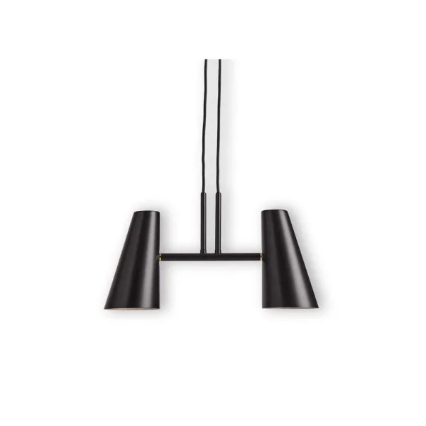 Woud - Cono Hanglamp 2 Black