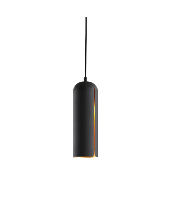 Woud - Gap Hanglamp Long Zwart/Geelkoper