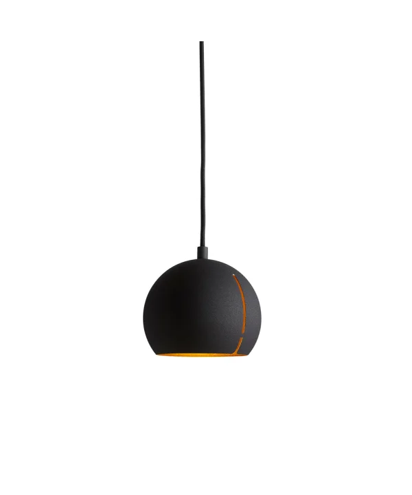 Woud - Gap Hanglamp Round Black/Brass