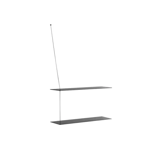 Woud - Stedge Shelf L80 Black