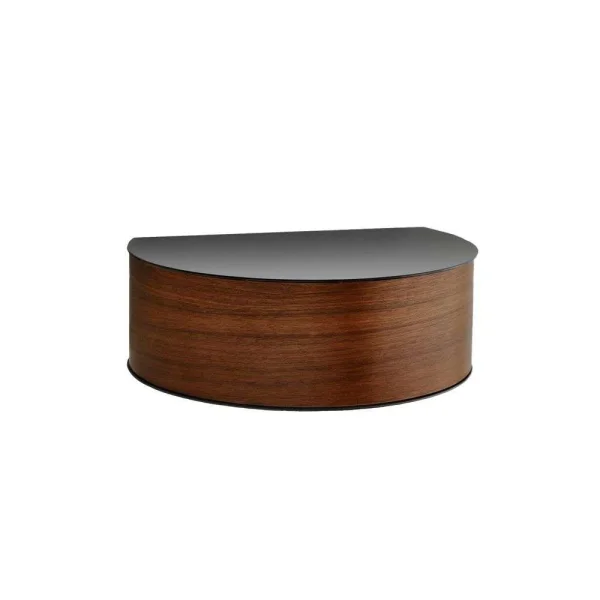 Woud - Wallie Wall Drawer Walnut/Black