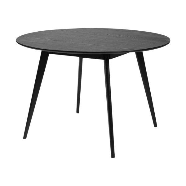 Yumi houten eettafel zwart - Ø 115 cm