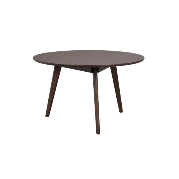 Yumi houten salontafel donker eiken - Ø90 cm