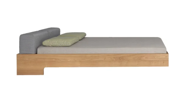 Zeitraum Doze bed - amerikaans noutenhout - Hallingdal - beige - 180 x 200 cm