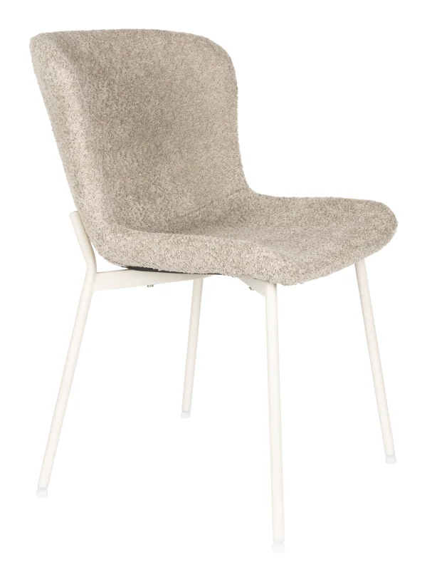 ZILT Eetkamerstoel Sharyl Chenille - Beige