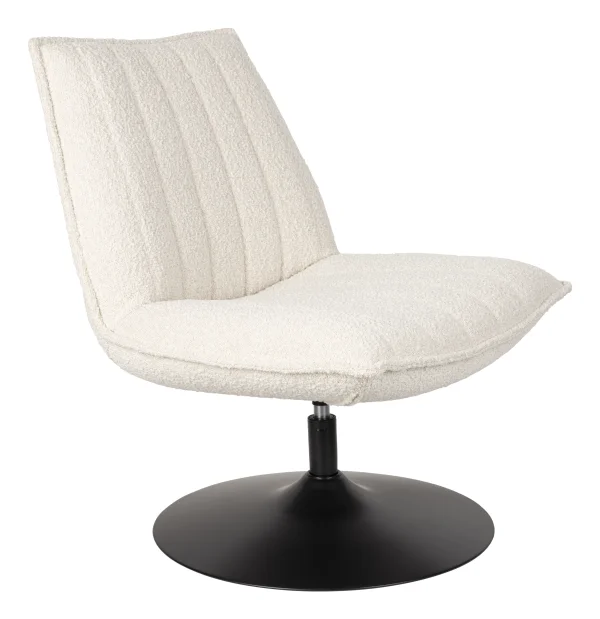 ZILT Fauteuil Kemper Bouclé - Off White