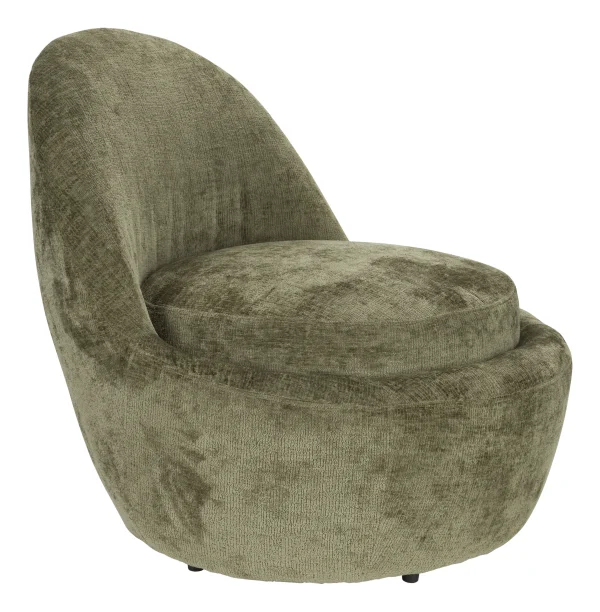 ZILT Fauteuil Shiketa Chenille - Groen