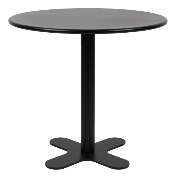 ZILT Ronde Outdoor Bistrotafel Yusuf 80cm - Zwart