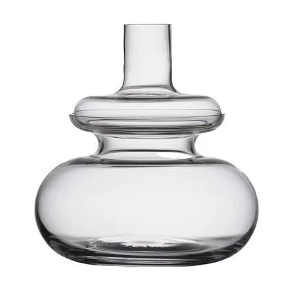 Zone Denmark Inu Ronde Glazen Vaas - 25 x 23 cm