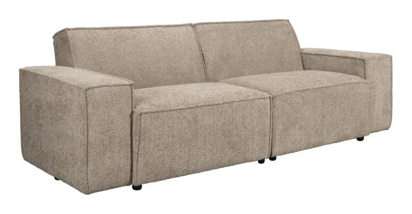 Zuiver 3-zits Bank James Teddystof - Beige