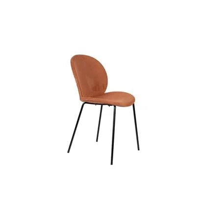 Zuiver Bonnet Chair Terracotta - Set van 2
