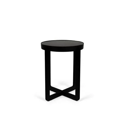 Zuiver Centre Bijzettafel Rond 42.50 cm Zwart