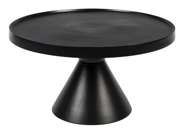 Zuiver Ronde Salontafel Floss 60cm - Zwart