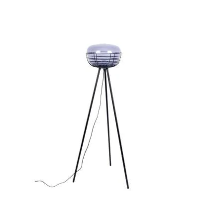 Zuiver Smokey Vloerlamp Zwart