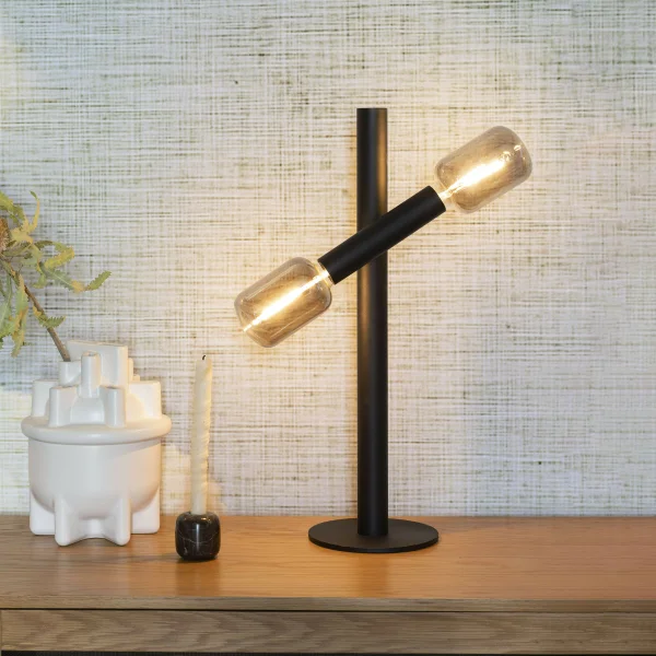 Zuiver Tafellamp Hawk 2-lamps - Zwart