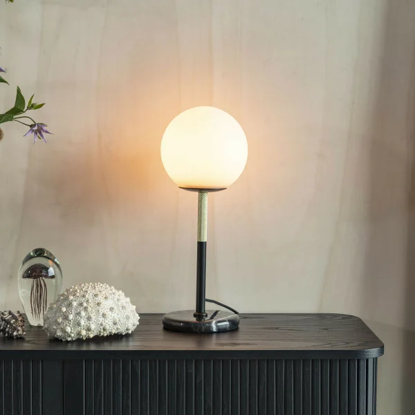 Zuiver Tafellamp Orion Glas, 45cm - Wit