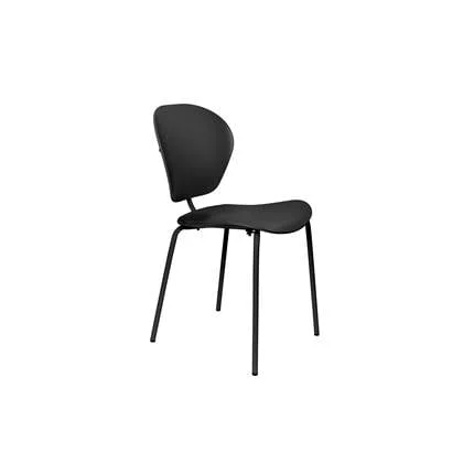 Zuiver The Ocean Chair Stoel Pirate Black - Set van 2 - Zwart