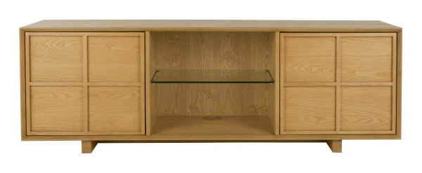 Zuiver TV-meubel Raster Essenhout, 160cm - Naturel