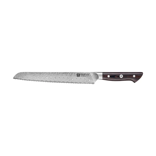 Zwilling Zwilling Tanrei broodmes 23 cm Damaskus-zwart